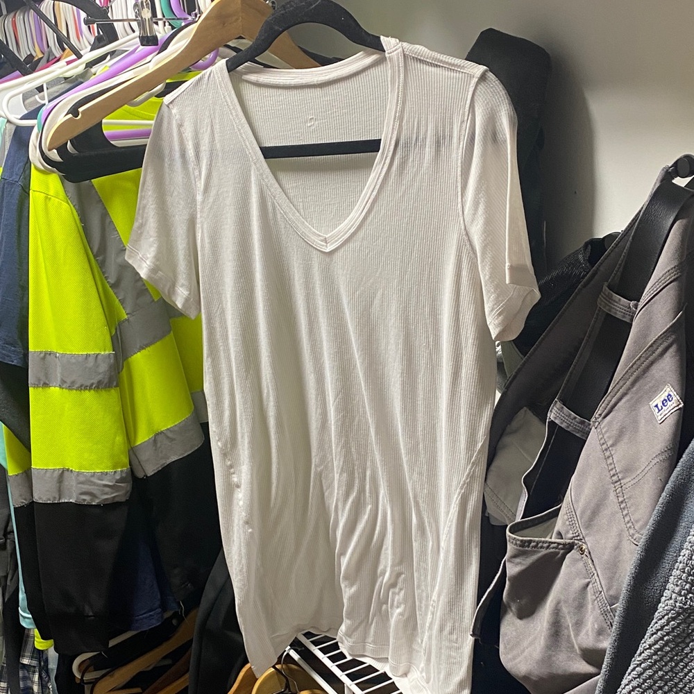lululemon athletica White Short Sleeve Tee
